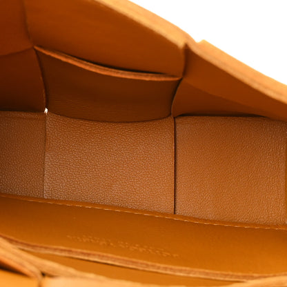 Bottega Veneta Lambskin Maxi Intreccio Candy Cassette Crossbody Bag Caramel 5 of 9