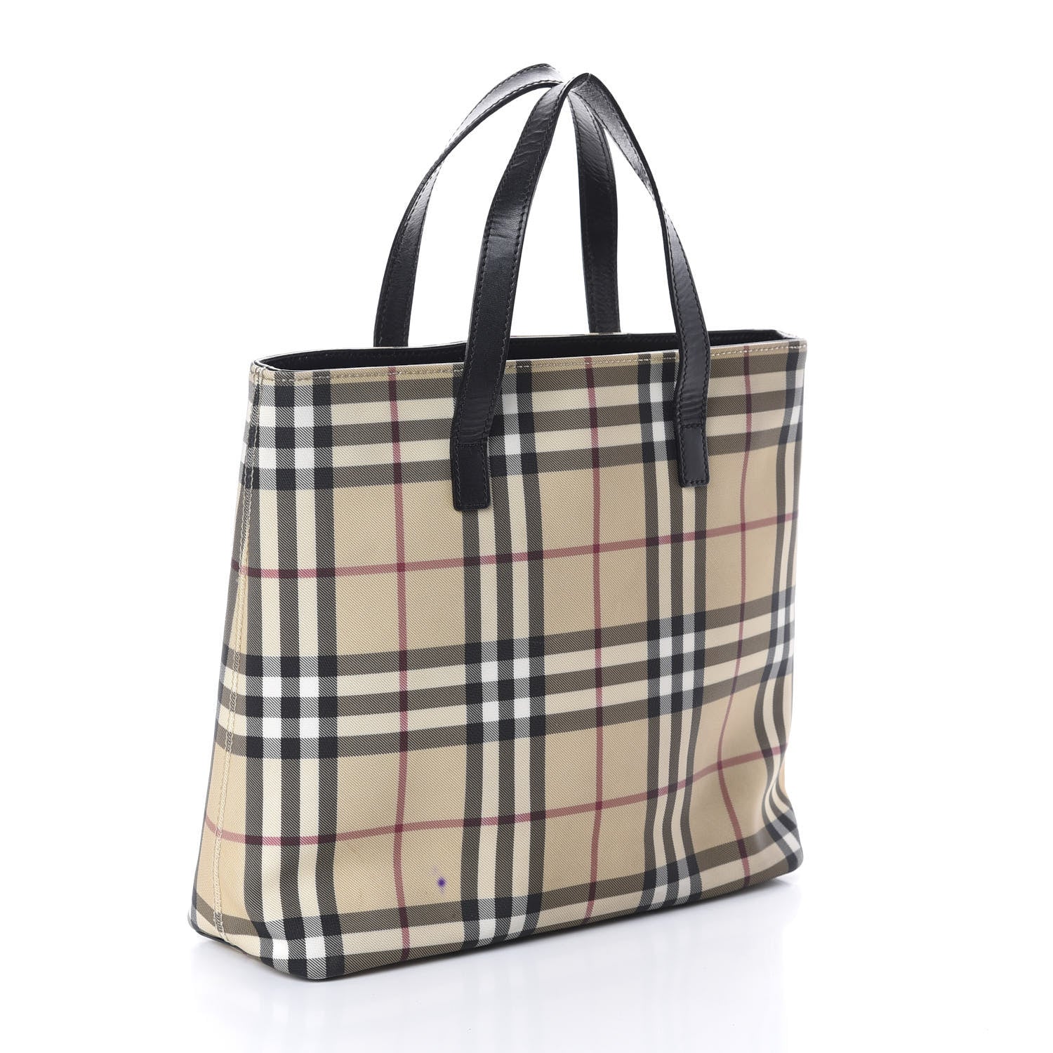 Burberry House Check Medium Tote Black 3 of 10