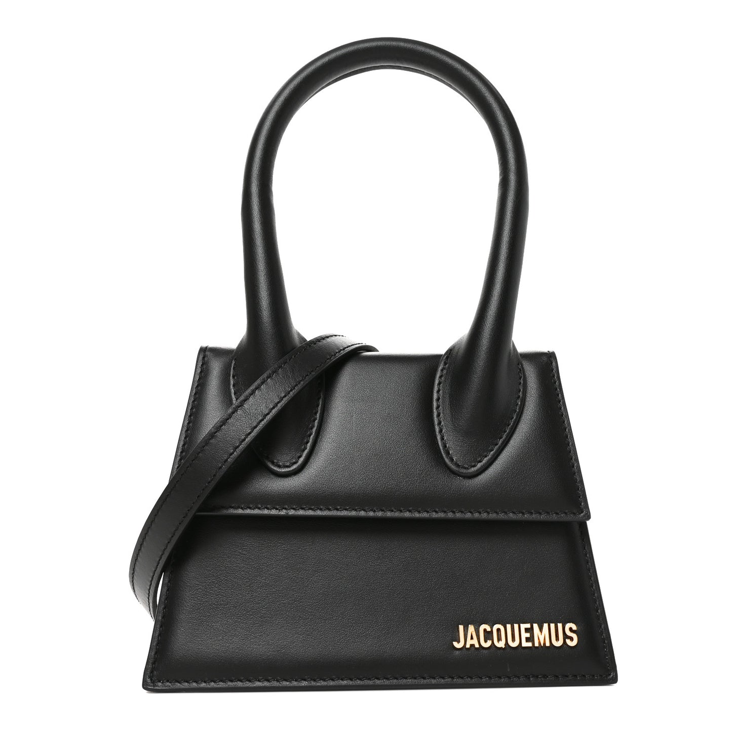 Smooth Calfskin Le Chiquito Moyen Black Black