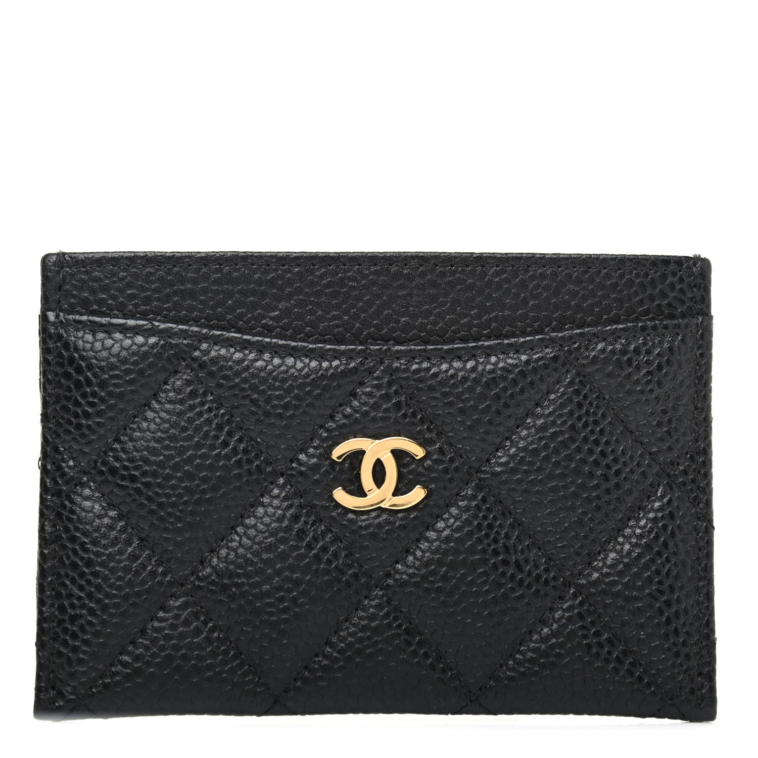 Chanel Caviar Quilted Card Holder Black 1 of 7