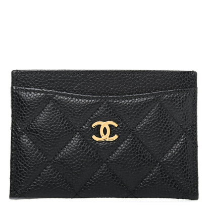 Chanel Caviar Quilted Card Holder Black 1 of 7