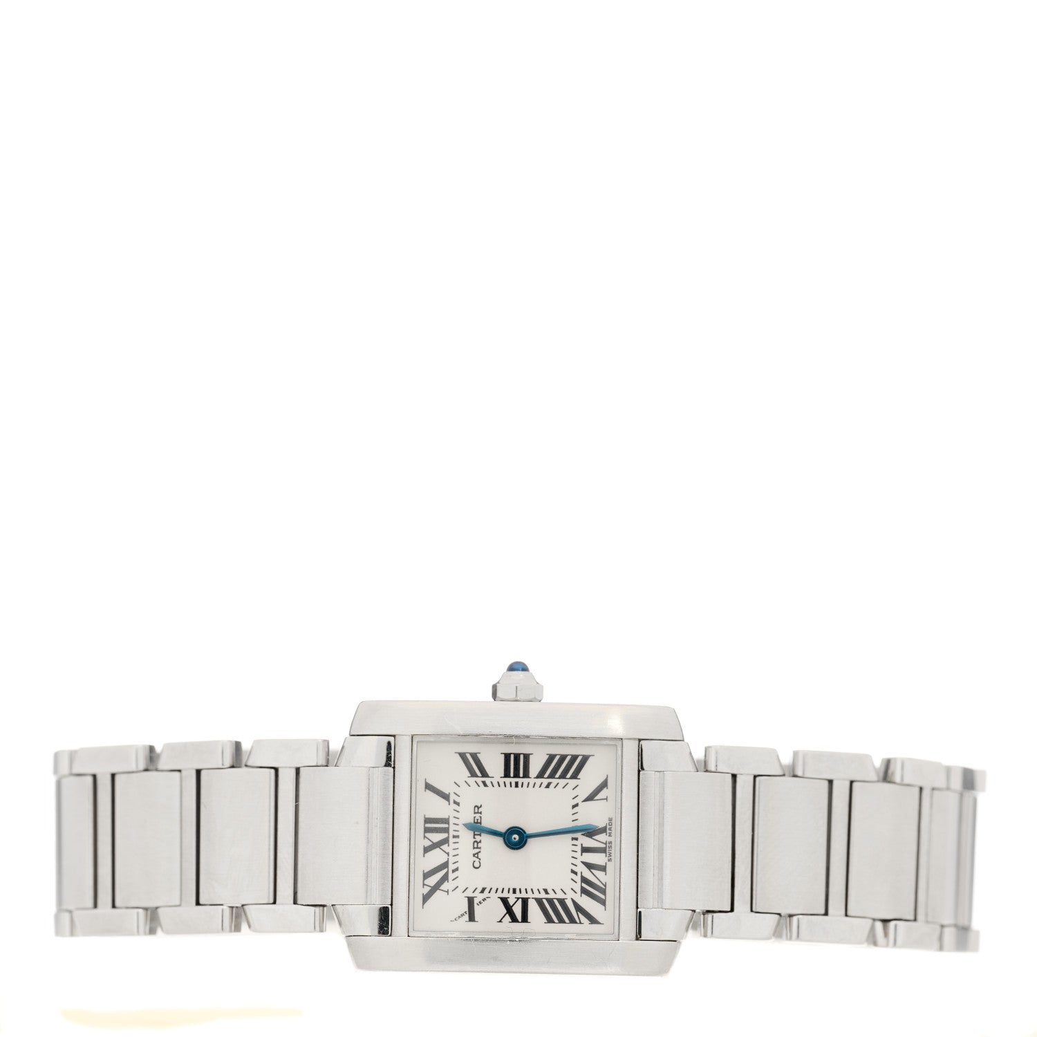 Cartier Stainless Steel 20mm Tank Francaise Quartz Watch 2 of 4