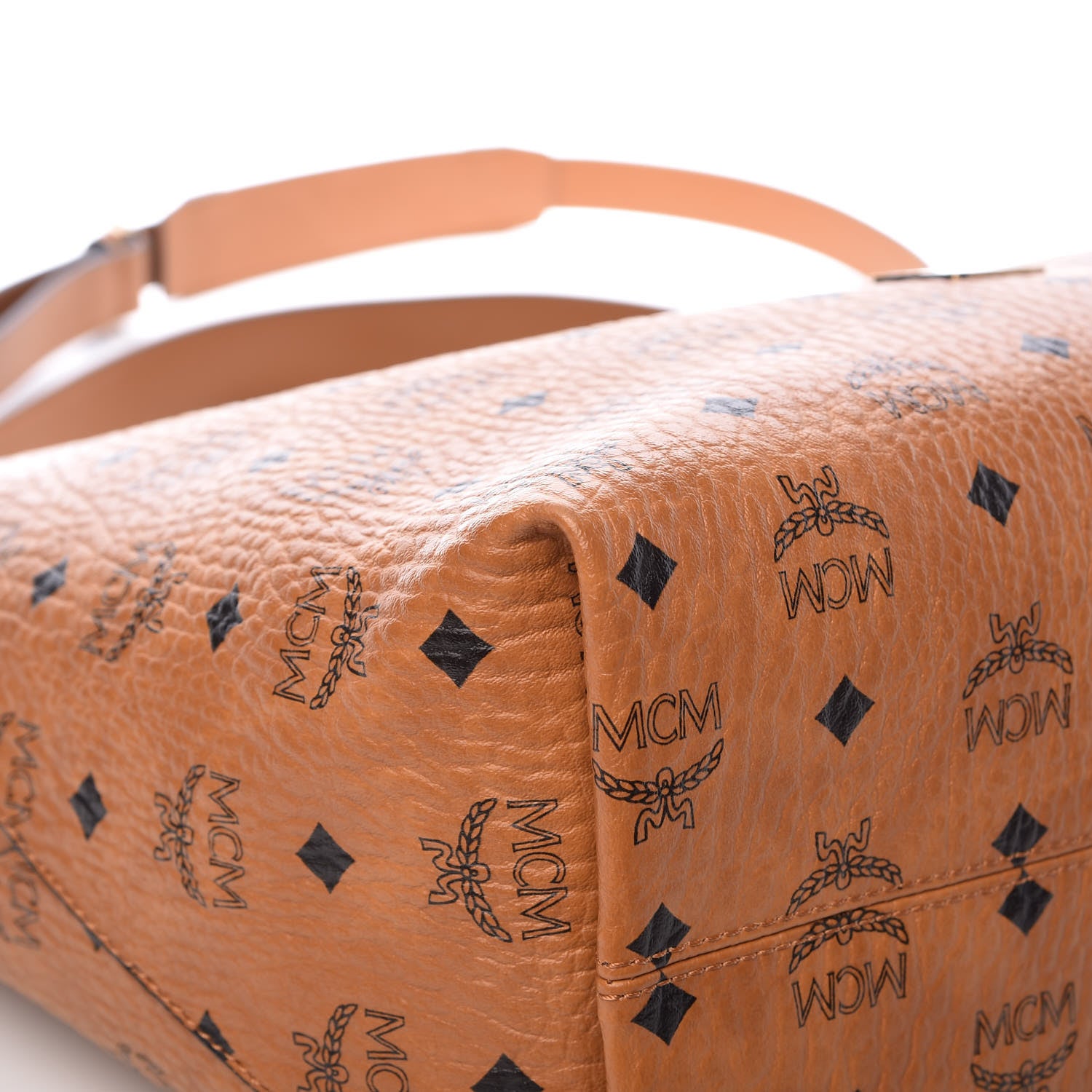 MCM Visetos Large Klara Hobo Cognac 11 of 16