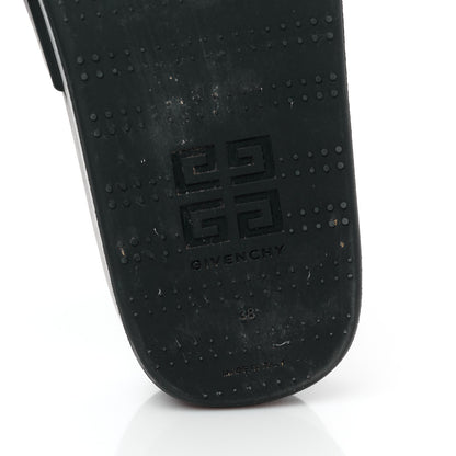 Givenchy Rubber Logo Platform Slides 38 Black 7 of 8