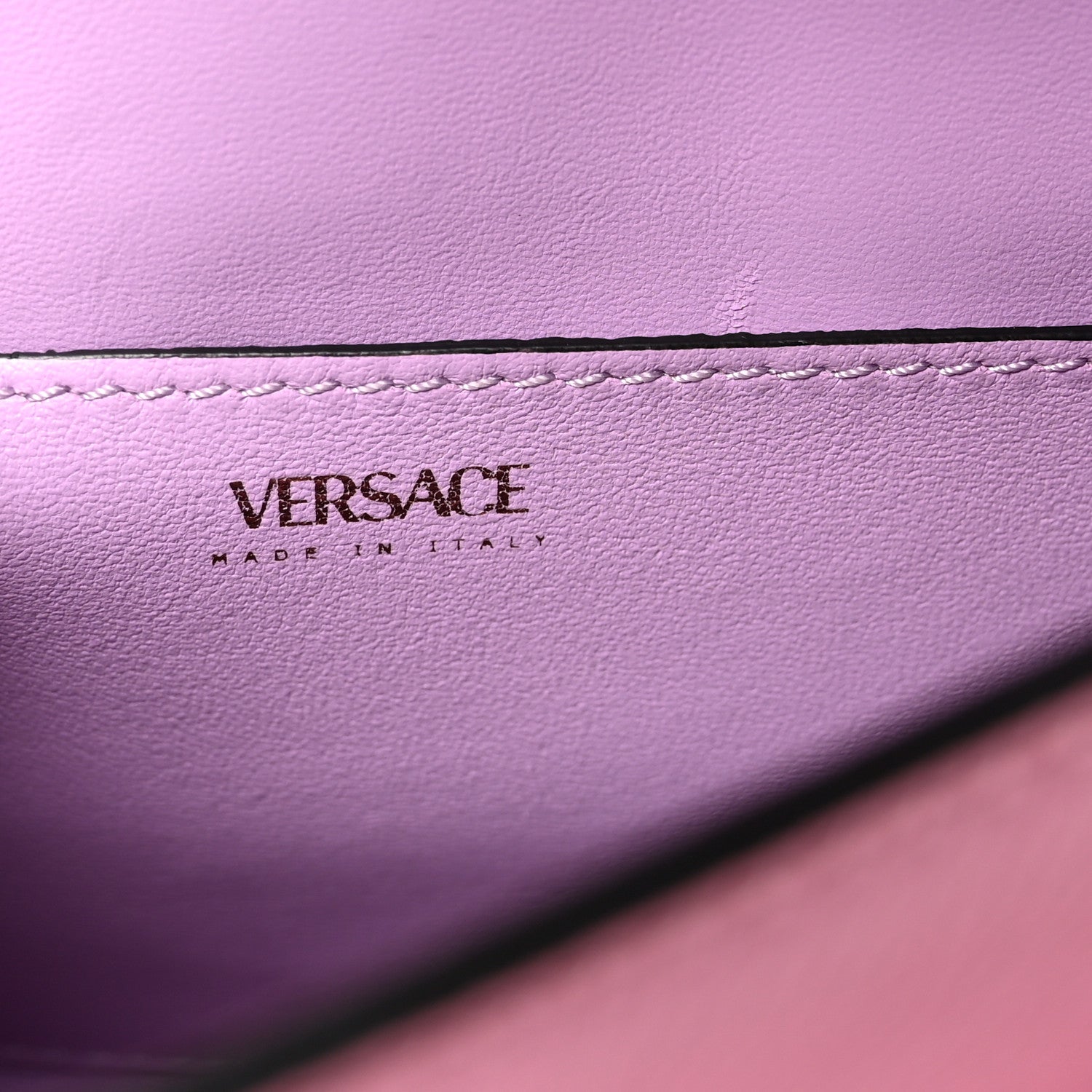 Versace Grained Calfskin Small La Medusa Top Handle Bag Pink 6 of 10