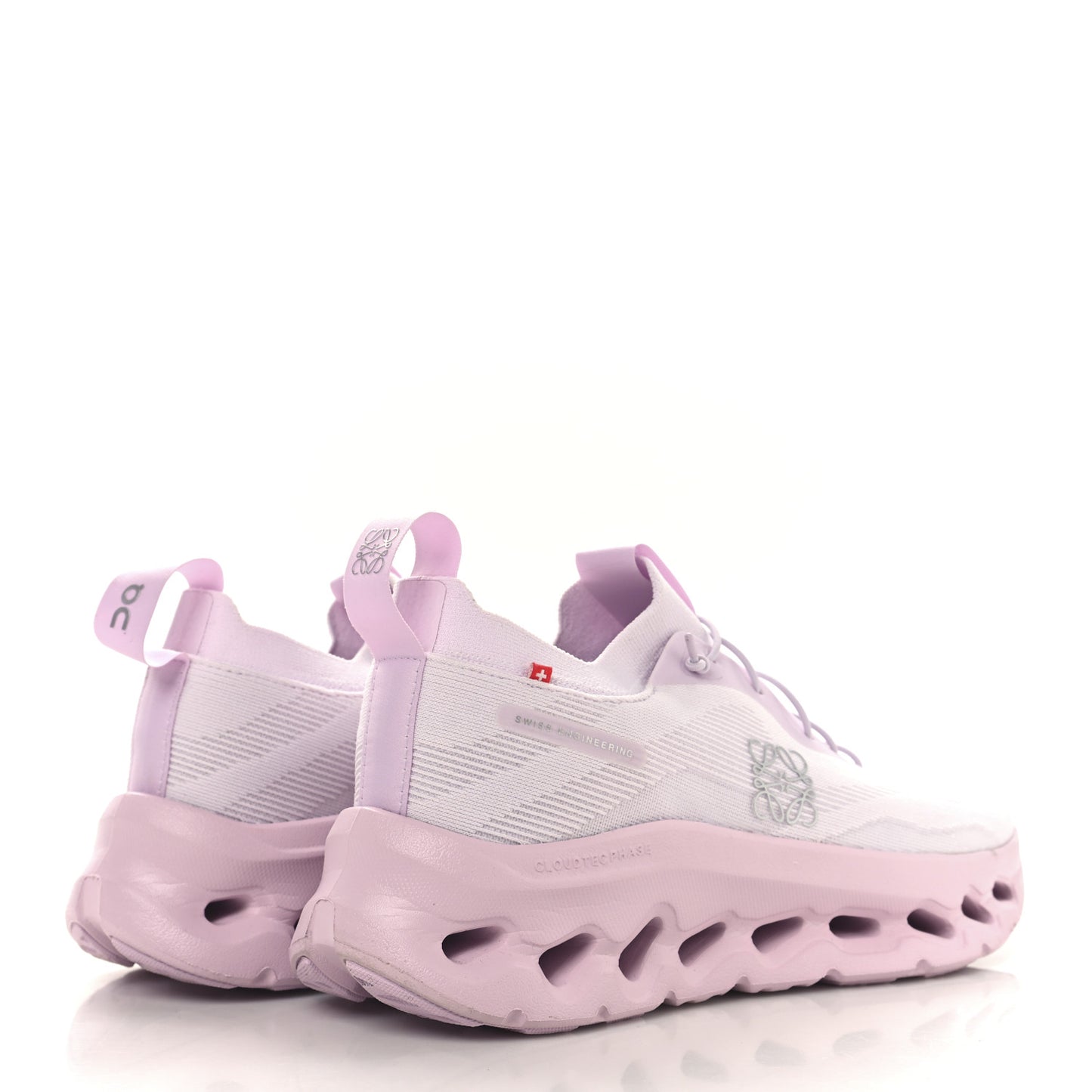 X ON Recycled Polyester Womens Cloudtilt Sneakers 40 Pale Pink