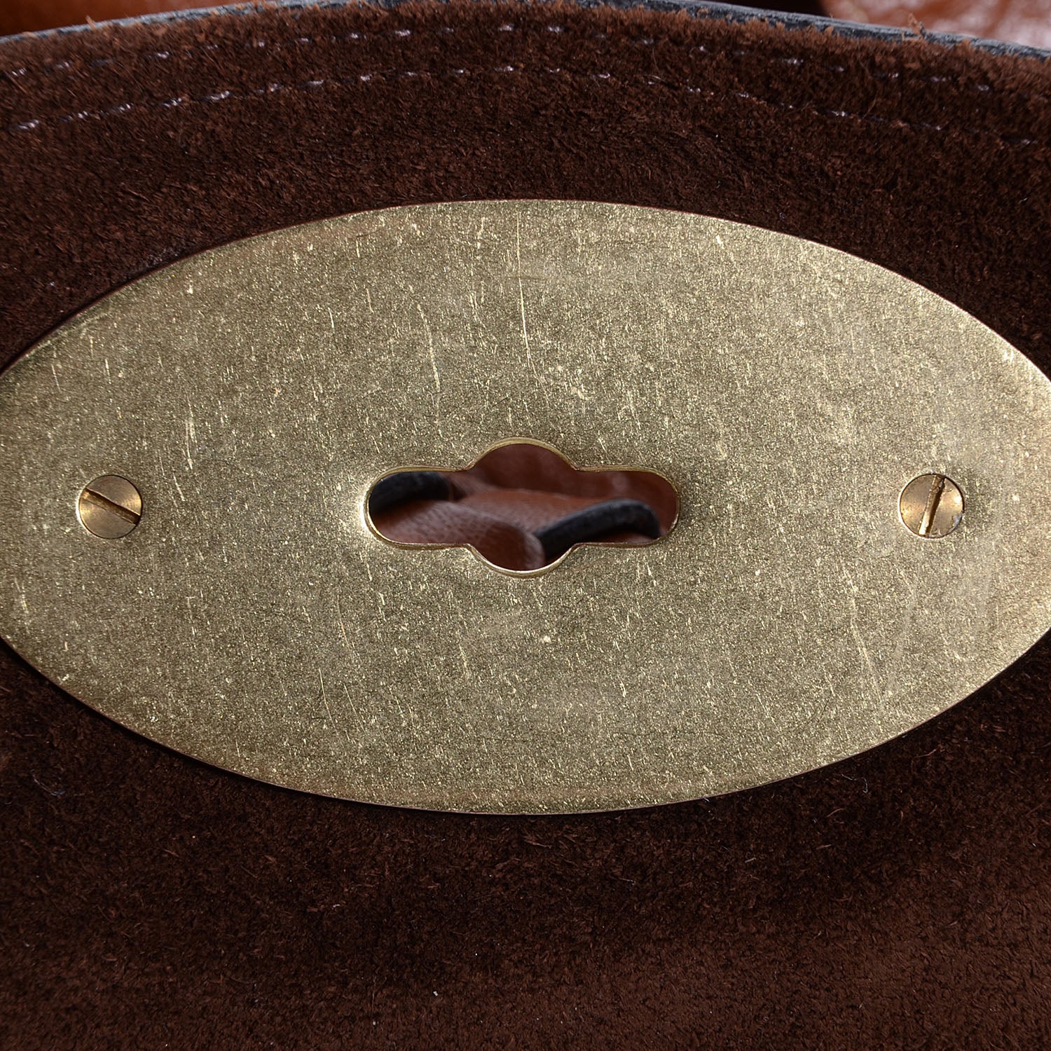 Mulberry Soft Buffalo Leather Oversized Alexa Oak 9 of 13