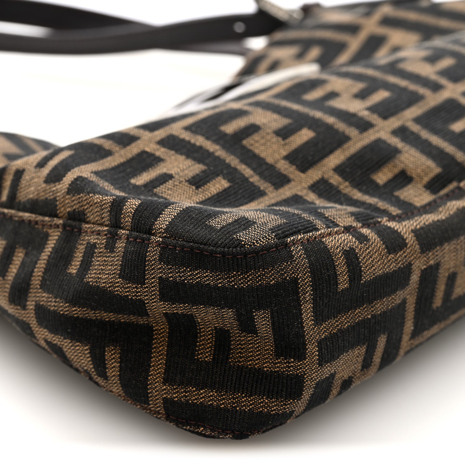 Fendi Zucca Shoulder Bag Tobacco 8 of 9