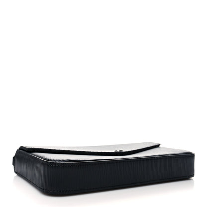 Louis Vuitton Epi Pochette Felicie Black 5 of 12