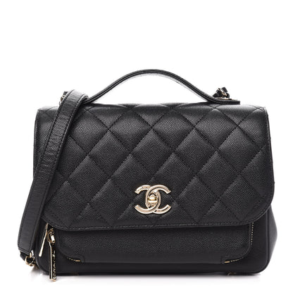 Chanel Caviar Quilted Medium Business Affinity Flap Black 1 of 11