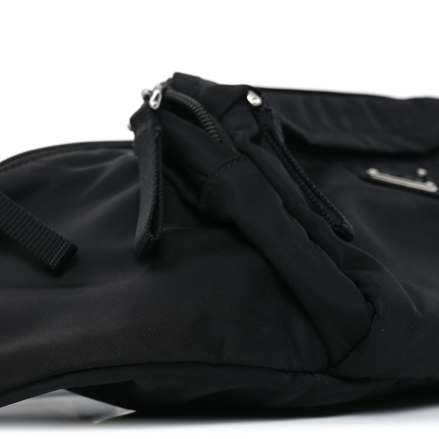 Prada Tessuto Nylon Montagna Belt Bag Black 8 of 9