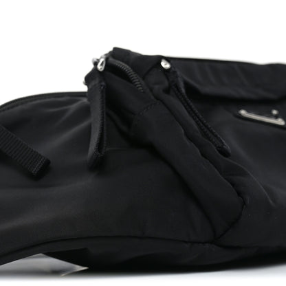 Prada Tessuto Nylon Montagna Belt Bag Black 8 of 9