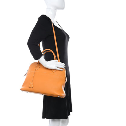 Hermes Taurillon Clemence Bolide 35 Moutarde 2 of 13