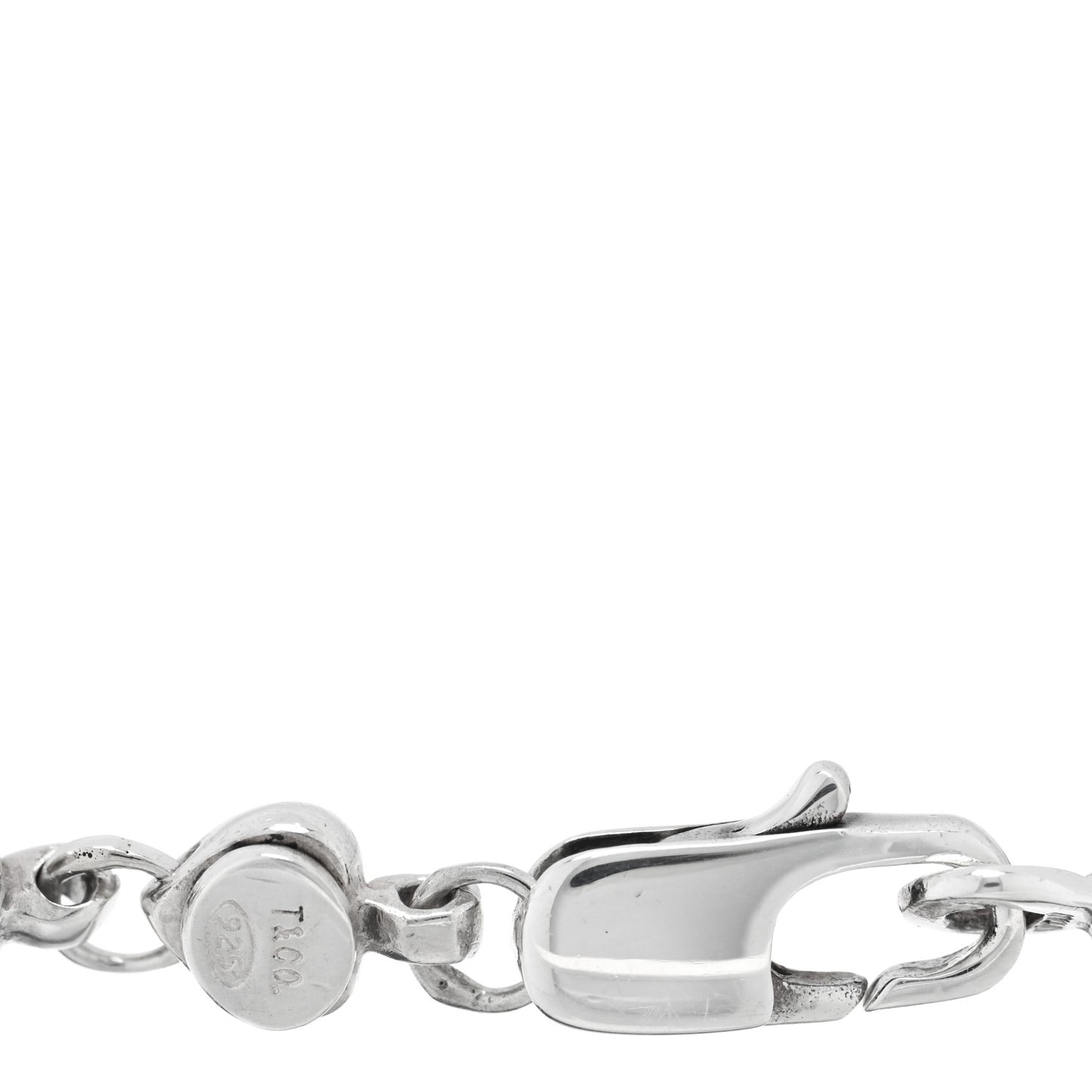 Sterling Silver Chain of Heart Bracelet