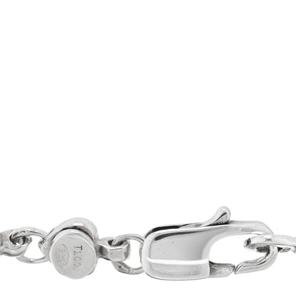 Tiffany Sterling Silver Chain of Heart Bracelet 3 of 4