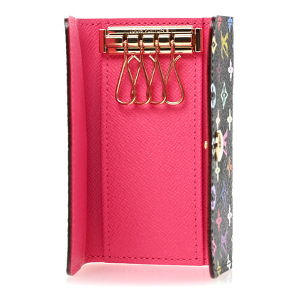 Louis Vuitton Monogram Multicolor Multicles 4 Key Holder Black Grenade 5 of 7