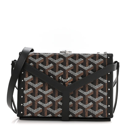 Goyard Goyardine Minaudiere Trunk Bag Black 1 of 10