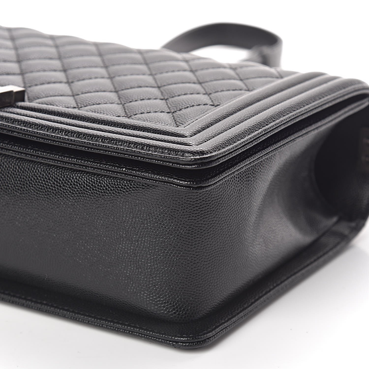 Chanel Caviar Quilted New Medium Boy Flap Black 9 of 11