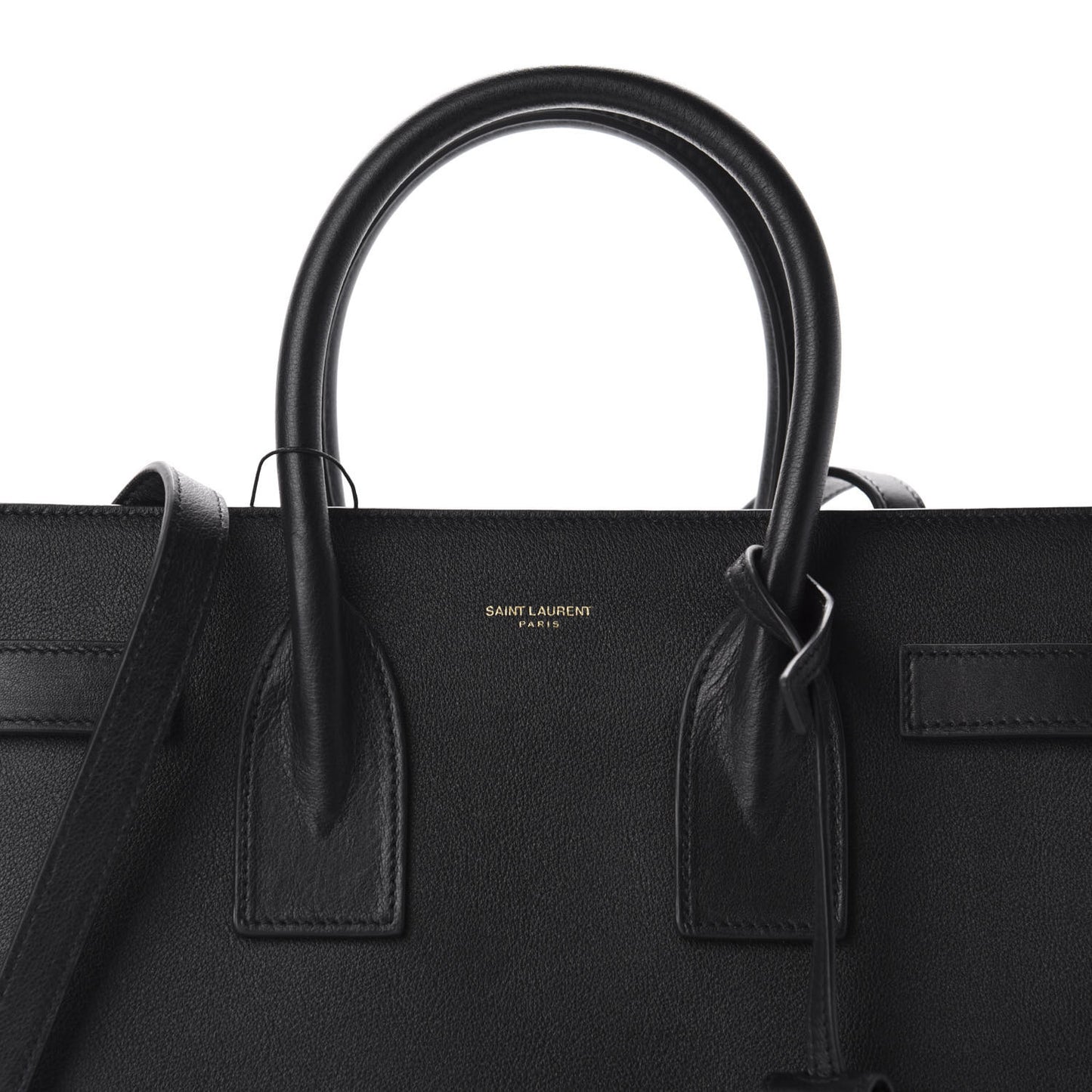 Calfskin Small Sac De Jour Black