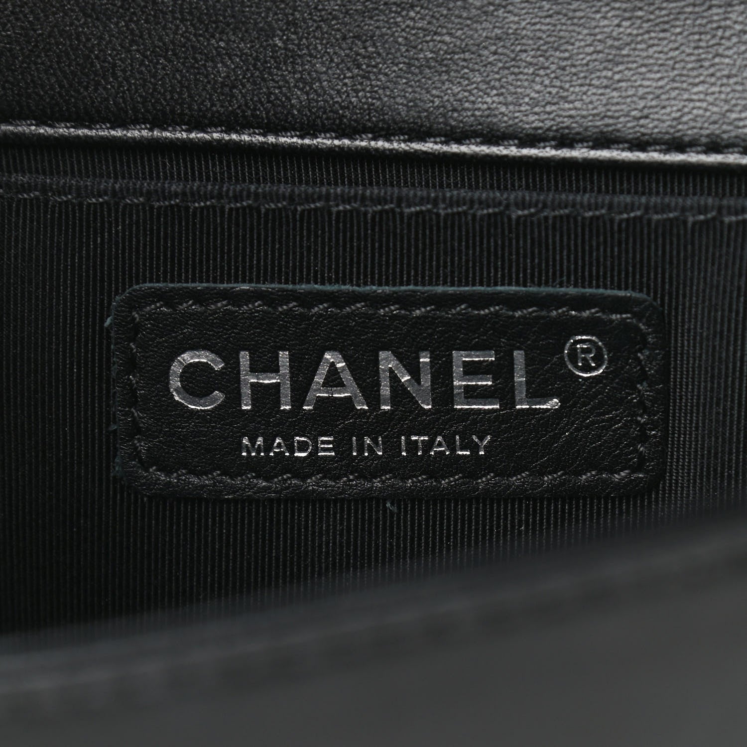 Chanel Lambskin Quilted Small Boy Flap Black 6 of 10