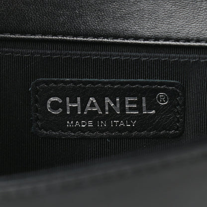 Chanel Lambskin Quilted Small Boy Flap Black 6 of 10