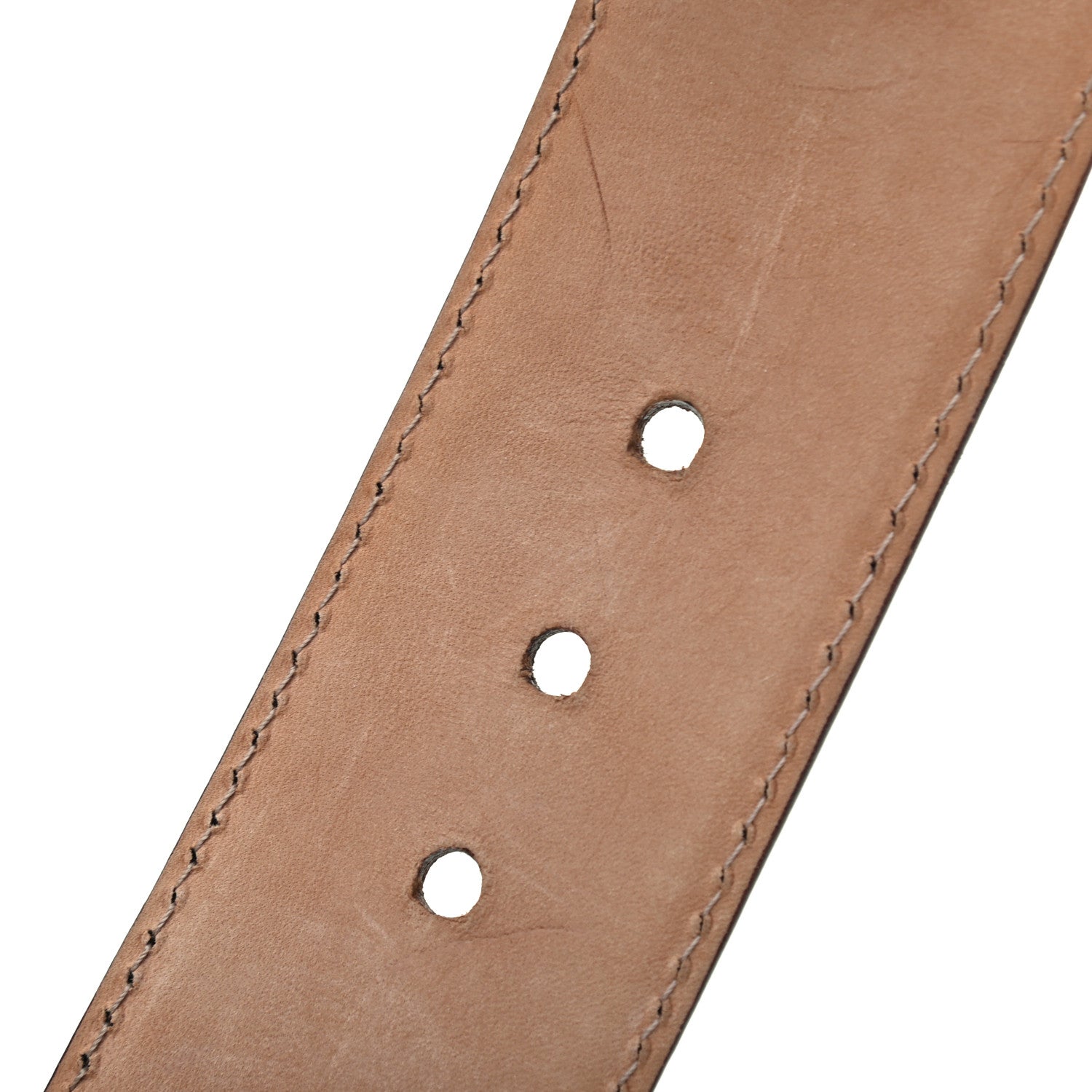 Gucci Guccissima Wide Belt 80 32 Dark Brown 5 of 6