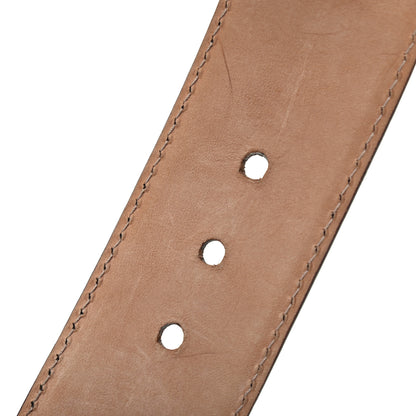 Gucci Guccissima Wide Belt 80 32 Dark Brown 5 of 6