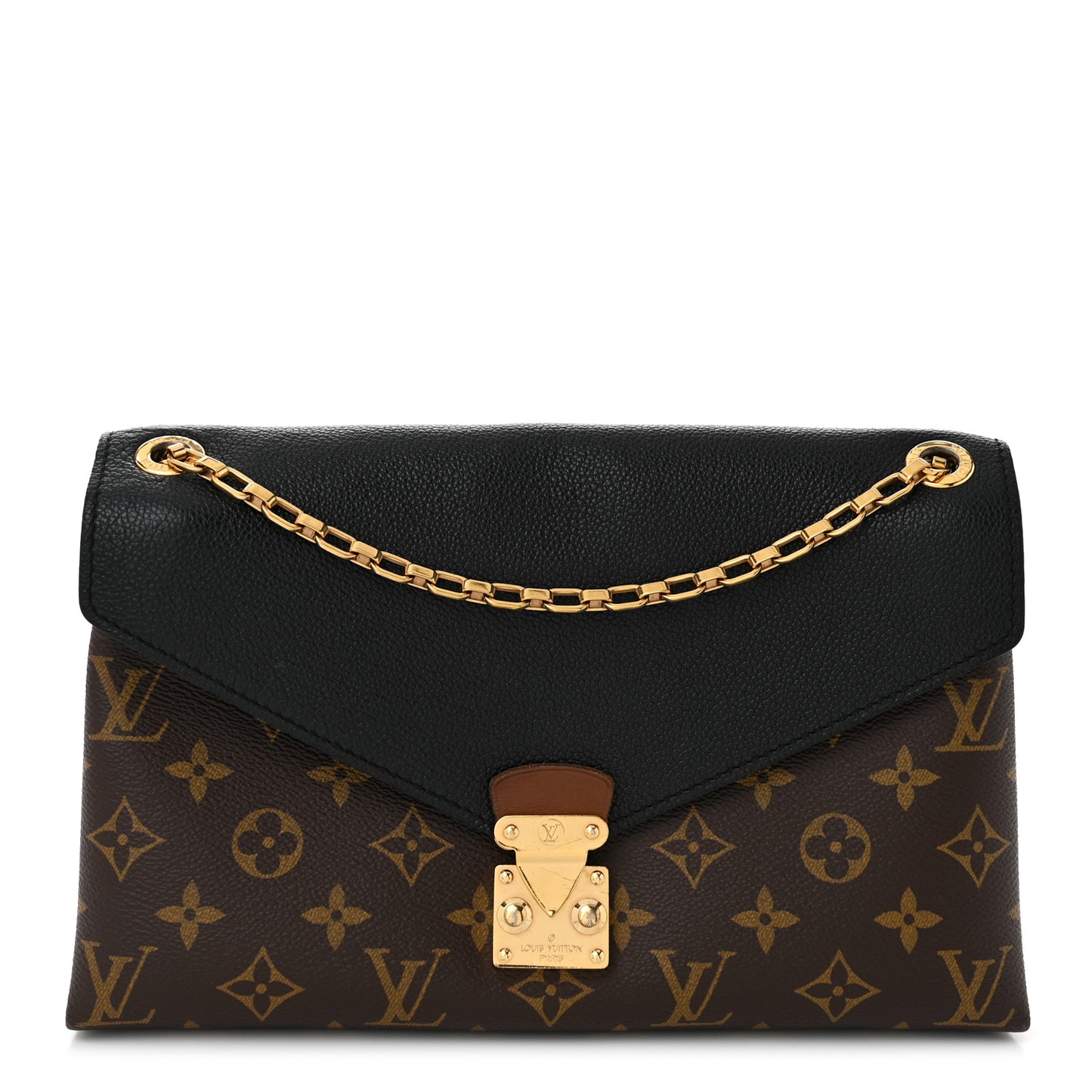 Monogram Pallas Chain Black