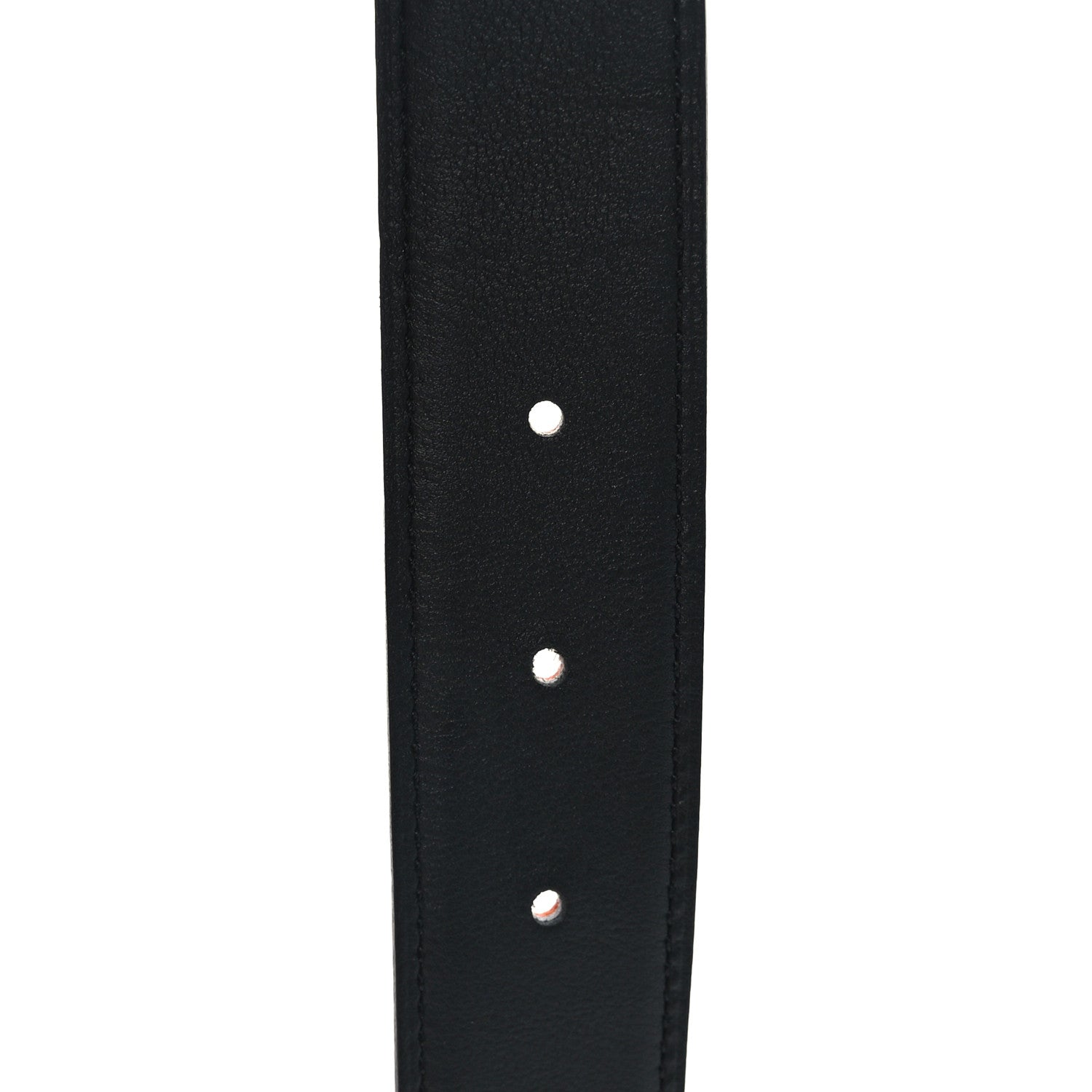 Hermes Swift Epsom 32mm Belt Strap 100 40 Black Feu 5 of 6
