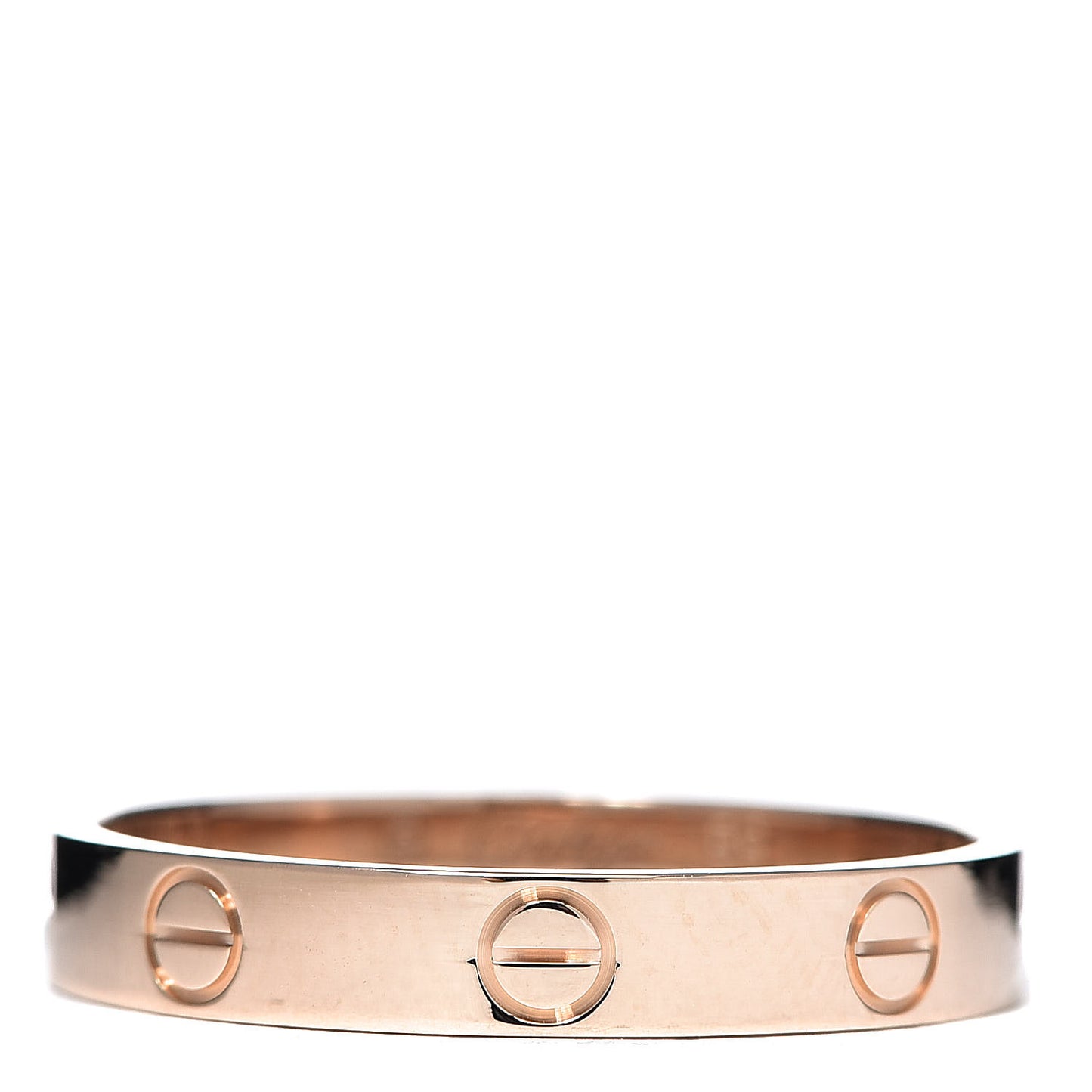 18K Pink Gold 3.5mm LOVE Wedding Band Ring 59 8.75