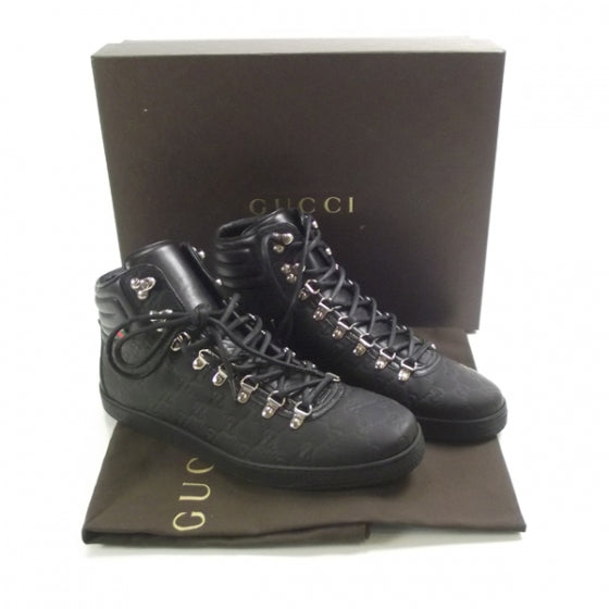 Neoprene Guccissima Men's High Top Sneakers 10