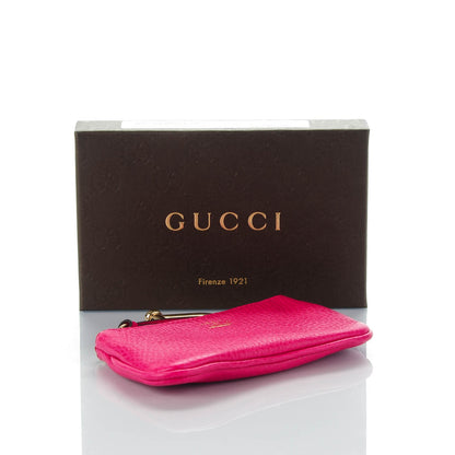 Gucci Dollar Calfskin Swing Key Case Blossom 4 of 7