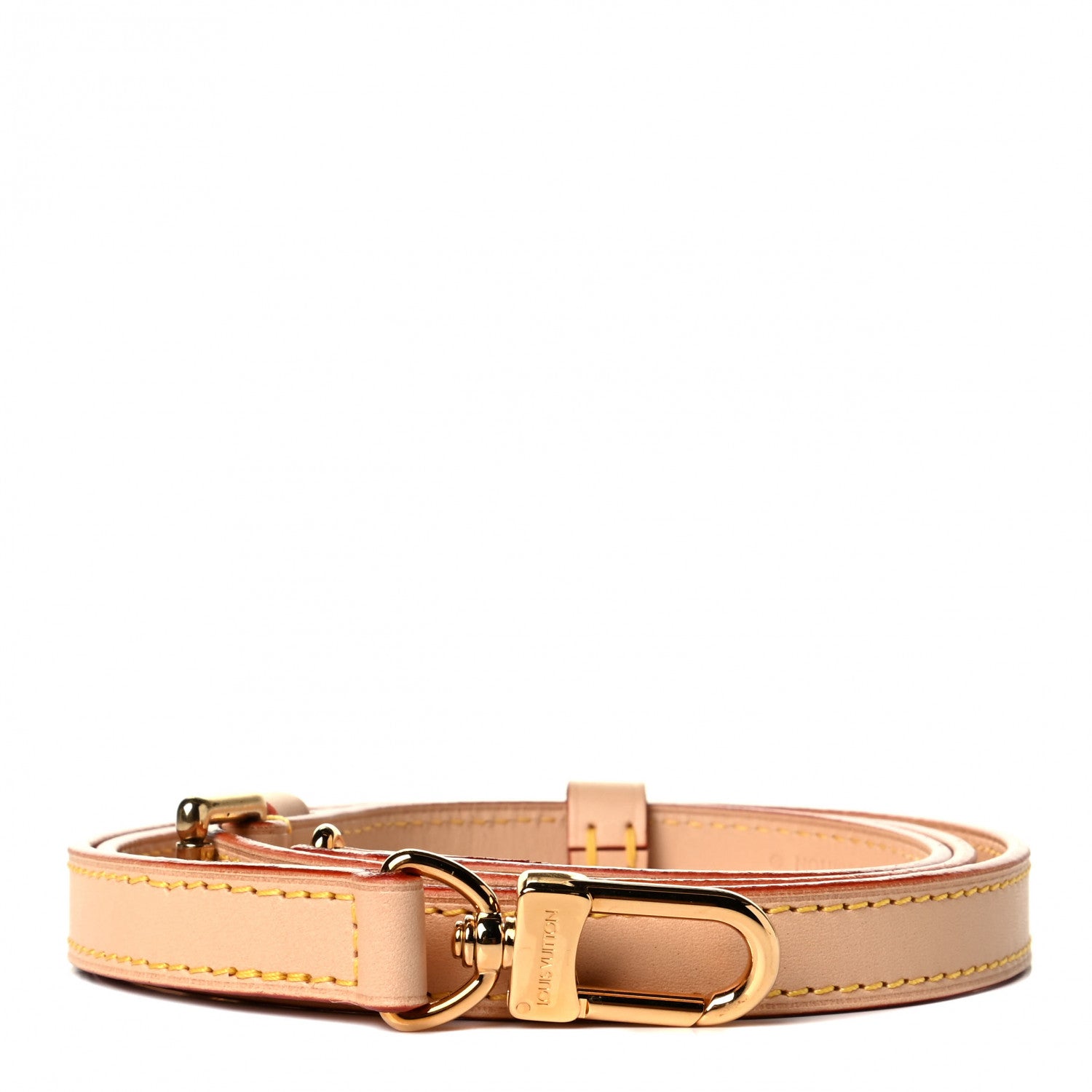 Louis Vuitton Vachetta 25mm Adjustable Shoulder Strap VVN 1 of 4