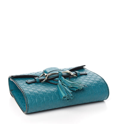Gucci Microguccissima Mini Emily Shoulder Bag Deep Cobalt 3 of 8
