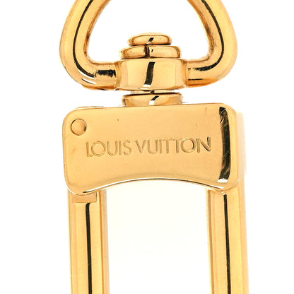 Louis Vuitton Brass Monogram Blooming Flowers Bag Charm Key Holder Rose Ballerine 3 of 6
