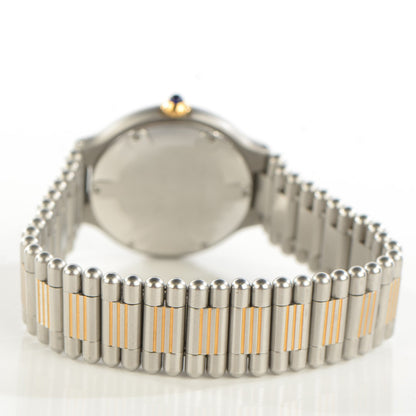 Cartier Stainless Steel 18K Yellow Gold 28mm Must De 21 Quartz Watch 6 of 6