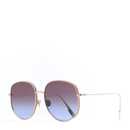 Christian Dior Metal Dior By Dior 2 Sunglasses Rose Gold 1 of 9