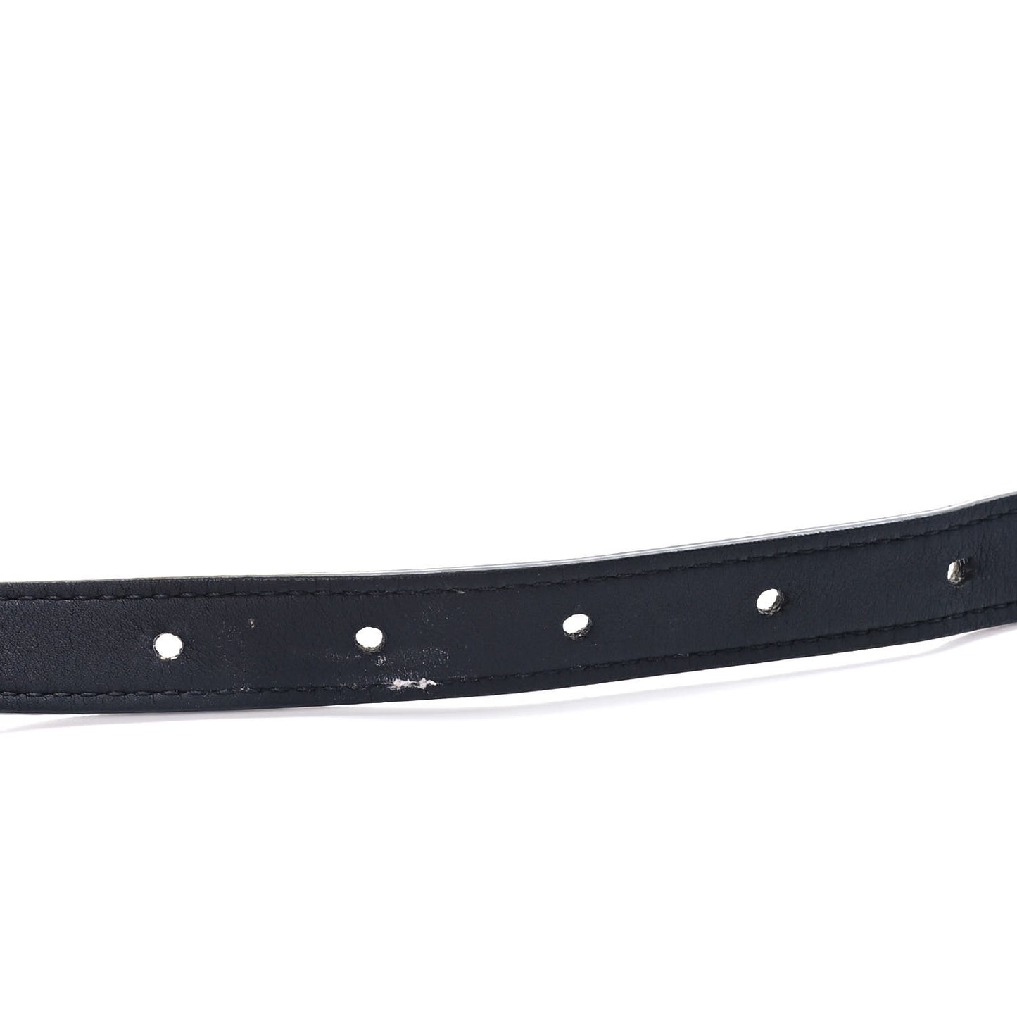 Ultra Matte Calfskin Saddle Belt Bag Black
