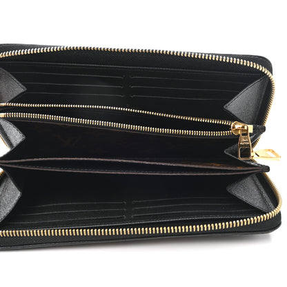 Louis Vuitton Monogram Zippy Retiro Wallet Black 5 of 7