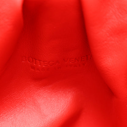 Bottega Veneta Nappa Maxi Intrecciato The Pouch Oversized Clutch Bright Red 6 of 8