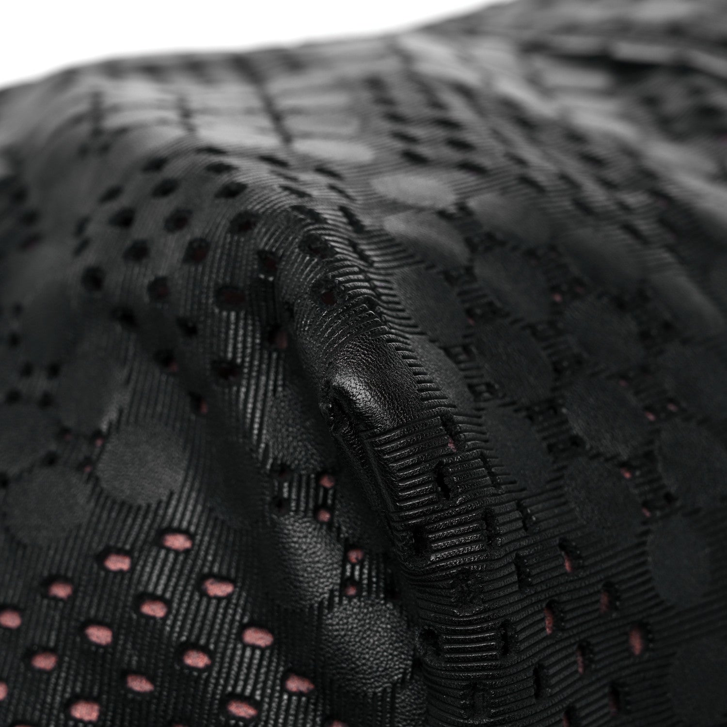 Jimmy Choo Calfskin Laser Cut Black 9 of 15