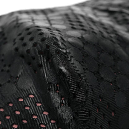 Jimmy Choo Calfskin Laser Cut Black 9 of 15