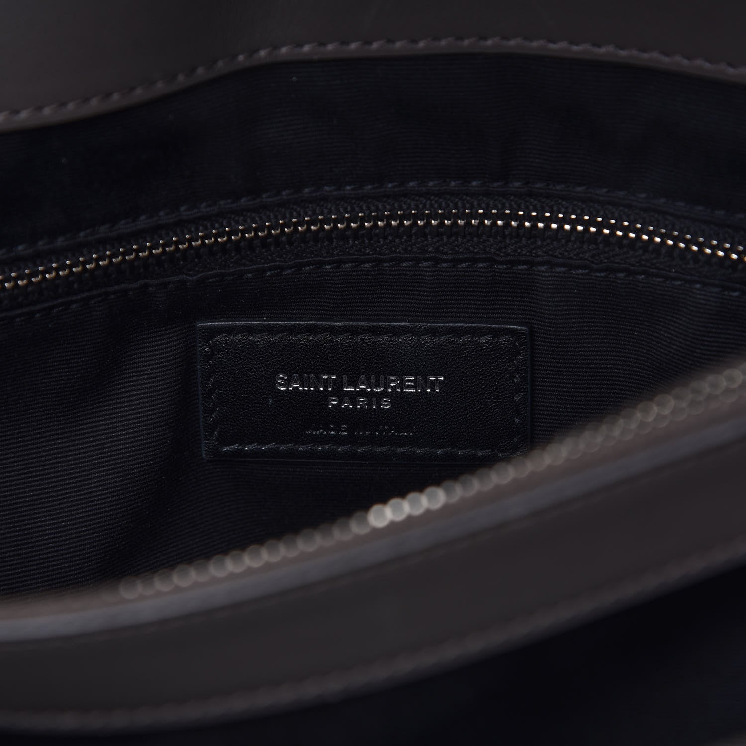 Saint Laurent Calfskin Y Quilted Monogram Medium Loulou Chain Satchel Earth 8 of 10