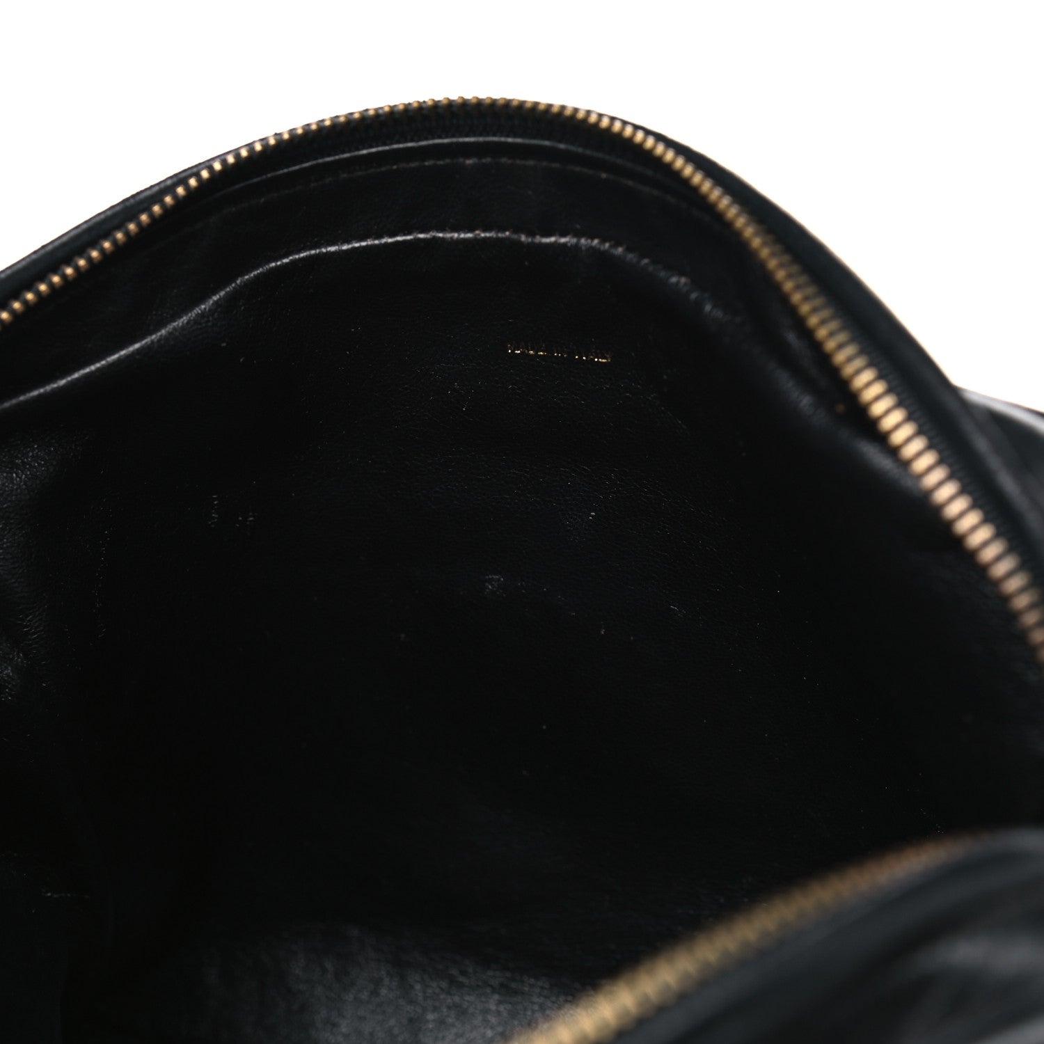 Chanel Lambskin Chevron Quilted Tassel Camera Case Black 5 of 13