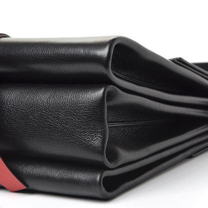 Valentino Garavani Smooth Calfskin Medium Vring Shoulder Bag Black 6 of 8
