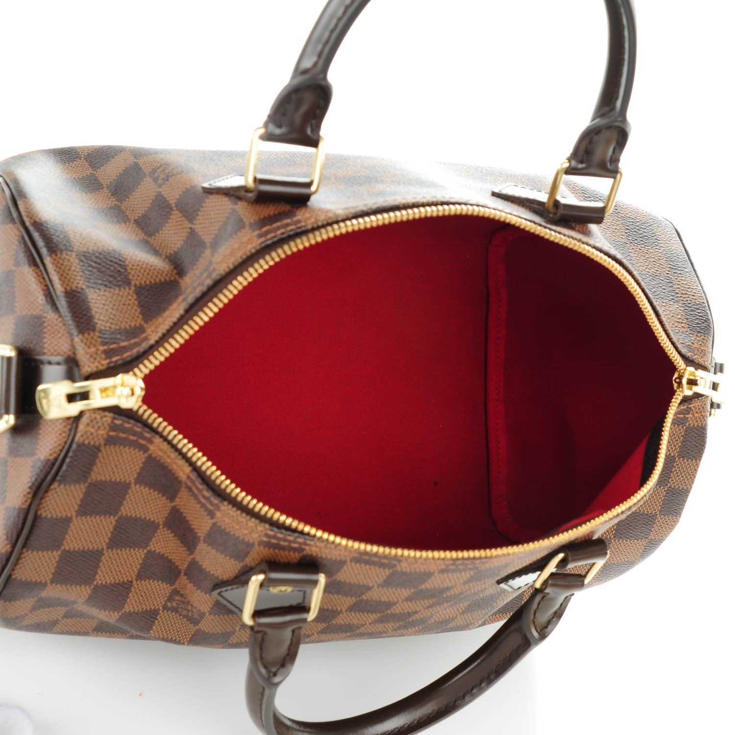 Louis Vuitton Damier Ebene Speedy Bandouliere 30 5 of 7
