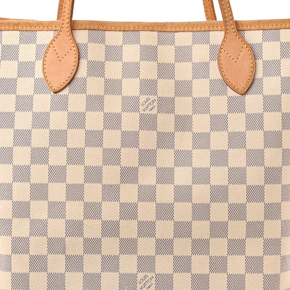 Louis Vuitton Damier Azur Neverfull MM 7 of 10