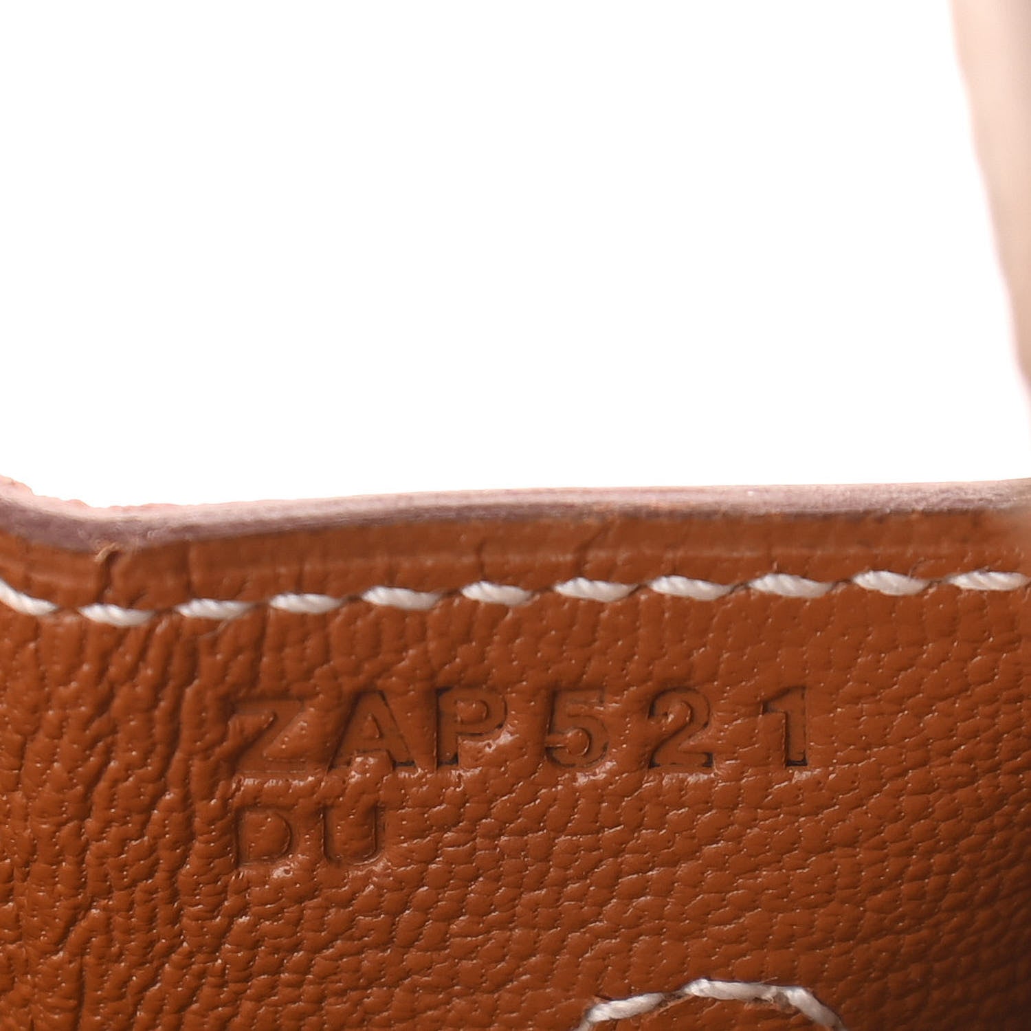 Hermes Epsom Birkin Sellier 25 Gold 7 of 11