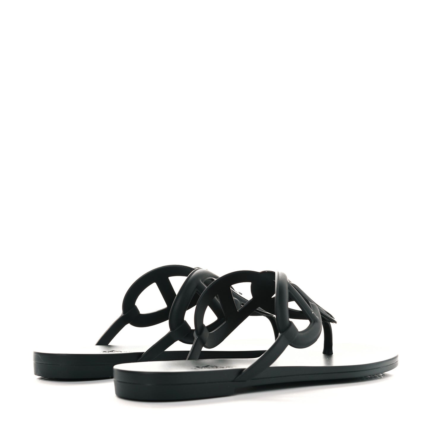 Rubber Womens Egerie Sandals 38 Black