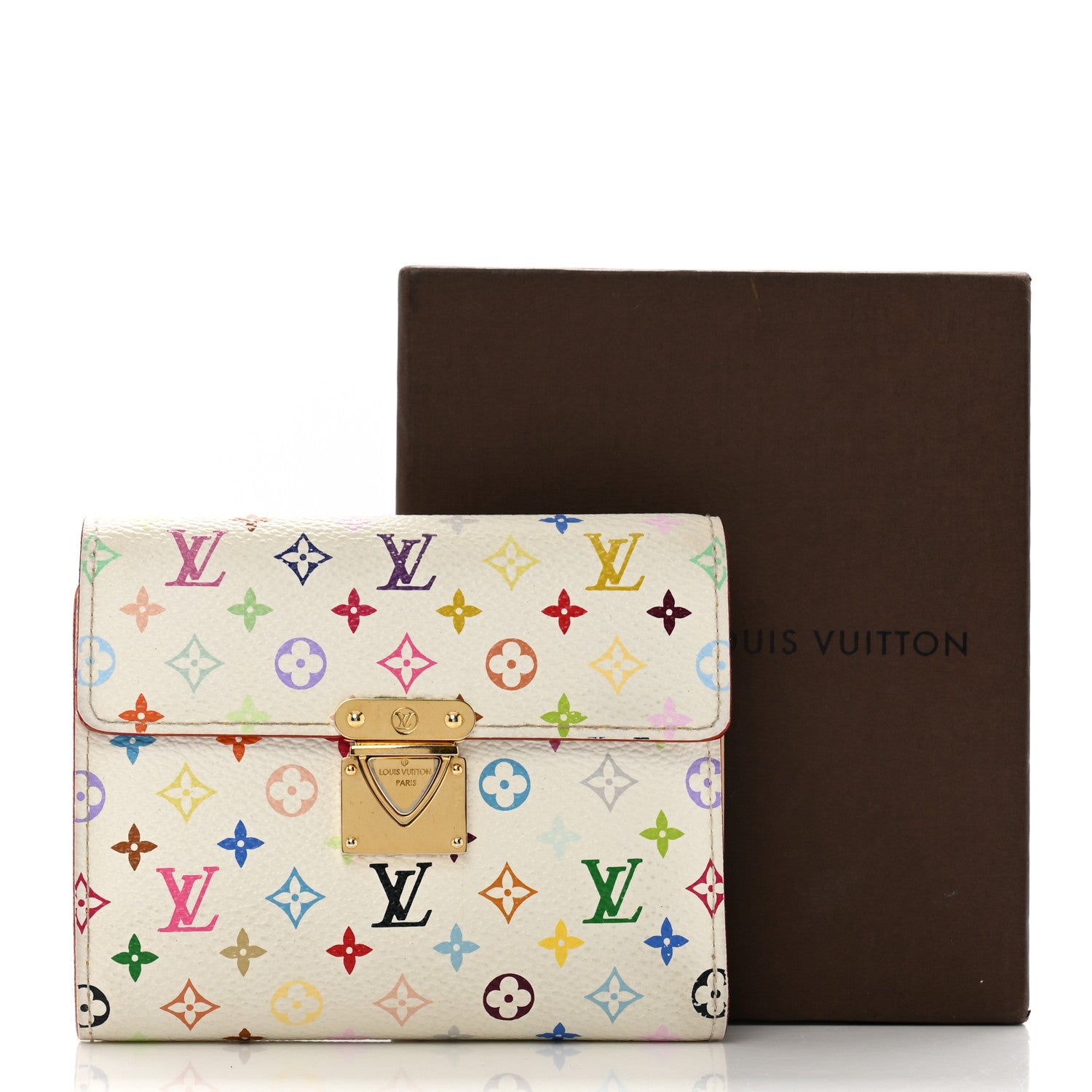 Louis Vuitton Monogram Multicolor Koala Wallet White 14 of 14